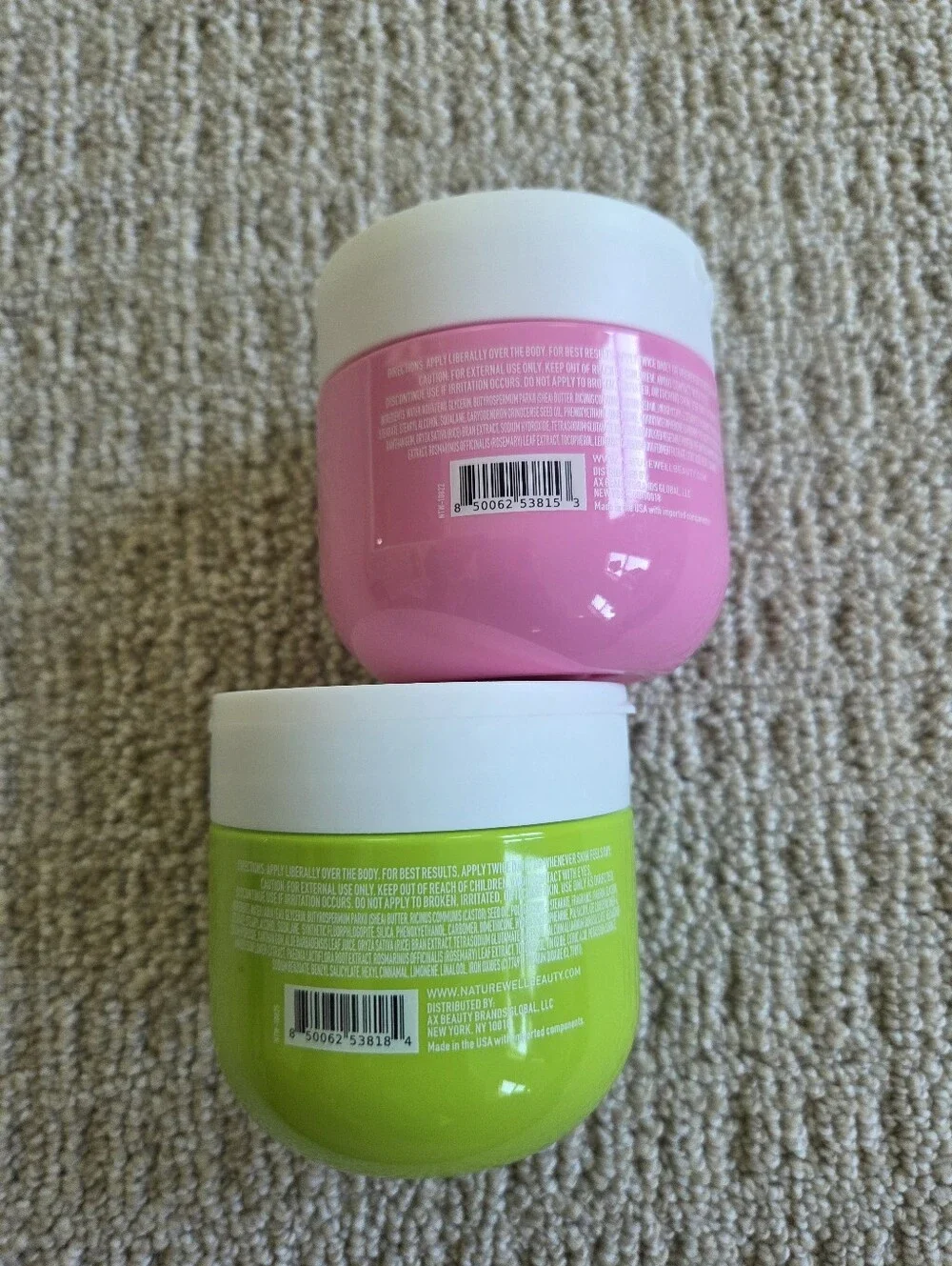 NatureWell Bouncy Plumping & Dreamy Radiating Body Cream Set